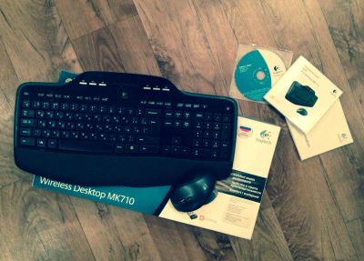 Лот: 4555666. Фото: 1. Logitech Wireless Desktop MK710. Клавиатуры и мыши