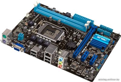 Лот: 15461236. Фото: 1. Приличная плата под LGA 1155... Материнские платы