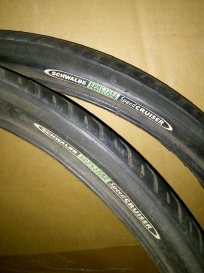 Лот: 13501504. Фото: 1. покрышки schwalbe speed cruiser... Запчасти