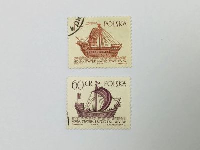 Лот: 23593466. Фото: 1. Парусные корабли (3 серия). Фризский... Марки