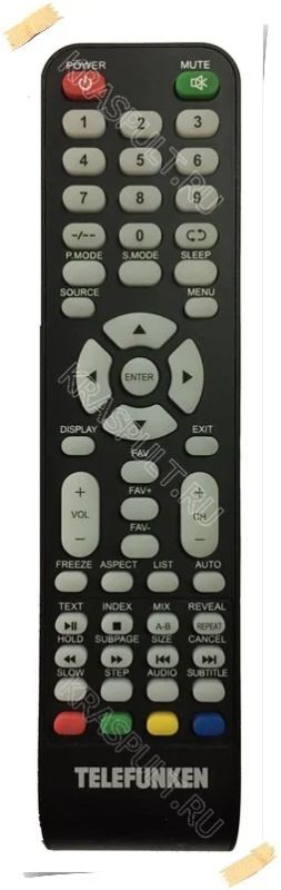 Лот: 15905914. Фото: 1. Пульт TELEFUNKEN TF-LED15S31. Пульты ДУ