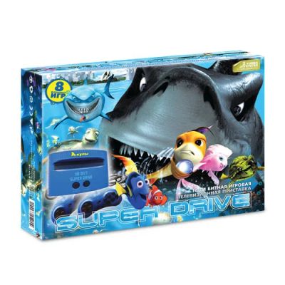 Лот: 5266194. Фото: 1. Sega Super Drive Shark (Акула... Игровые приставки, консоли