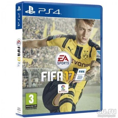 Лот: 12998935. Фото: 1. Fifa 17 PS4. Игры для консолей