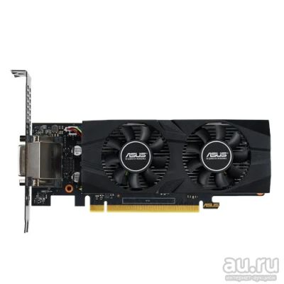 Лот: 17867087. Фото: 1. Asus GeForce GTX 1650 GTX1650-O4G-LP-BRK... Видеокарты