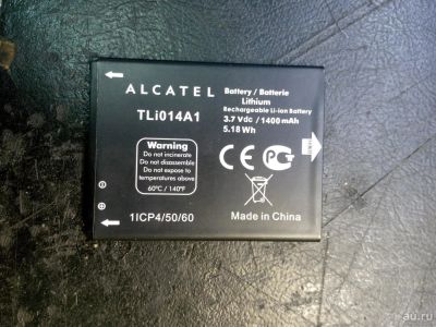 Лот: 10958572. Фото: 1. АКБ Alcatel OT-4010D/OT-4013D... Аккумуляторы