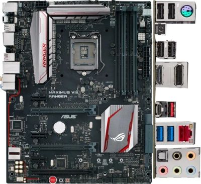 Лот: 21673280. Фото: 1. Asus Maximus VIII Ranger. Материнские платы