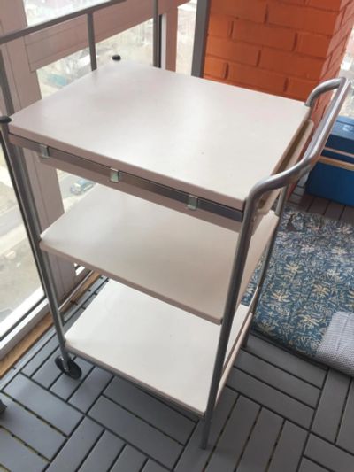 Лот: 11239178. Фото: 1. Тележка Бюгель (Bygel) ИКЕЯ (IKEA... Полки, стеллажи, этажерки