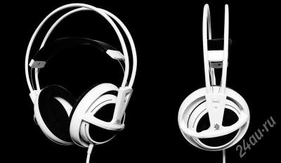 Лот: 396430. Фото: 1. Наушники SteelSeries Siberia Белы. Наушники, гарнитуры