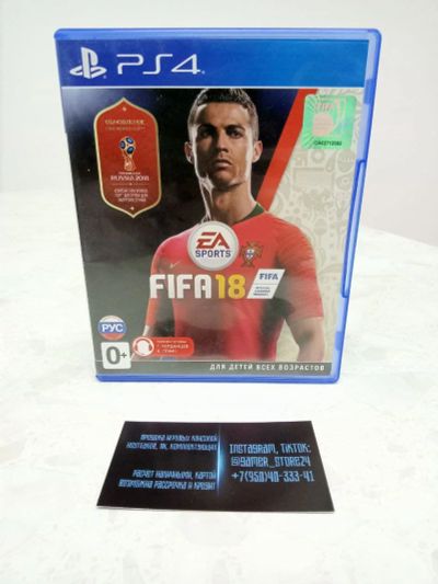 Лот: 18280494. Фото: 1. Fifa 18. Лицензионный диск для... Игры для консолей