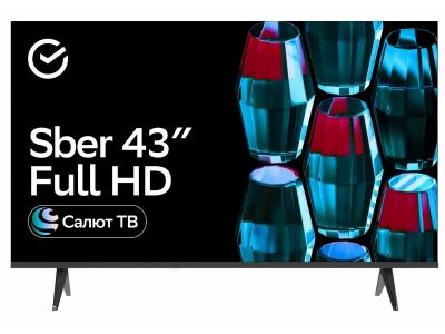 Лот: 25133524. Фото: 1. LED телевизор Sber SDX-43F2139... Телевизоры