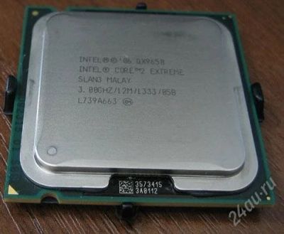 Лот: 1713373. Фото: 1. Intel Core 2 Extreme QX9650 с... Процессоры