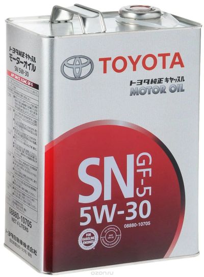 Лот: 11639336. Фото: 1. Моторное масло Toyota 5W30 Sn... Масла, жидкости