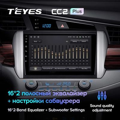 Лот: 21426989. Фото: 1. Штатная магнитола Teyes CC2 Plus... Автомагнитолы