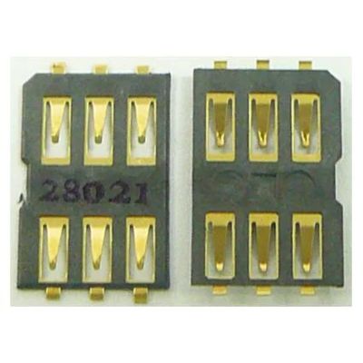 Лот: 3121507. Фото: 1. Коннектор SIM Nokia N9/X3-02/C3-01... Шлейфы, разъёмы
