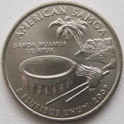 Лот: 6731217. Фото: 1. США 25 центов 2009. Американское... Америка