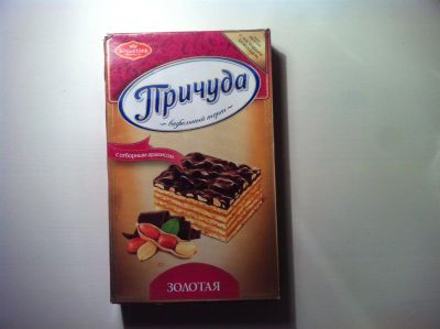 Лот: 3355807. Фото: 1. Вафельный торт Причуда Золотая... Торты, пирожные
