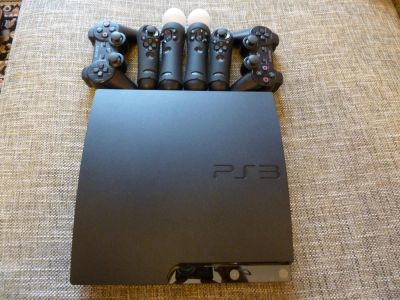 Лот: 3351208. Фото: 1. Торги с рубля Playstation 3 slim... Игровые приставки, консоли