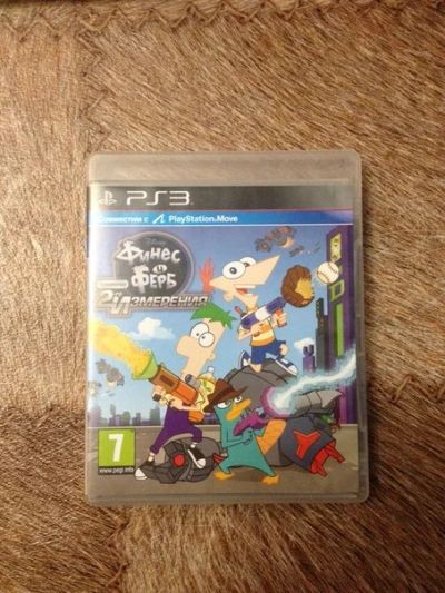 Лот: 5049970. Фото: 1. Финес и Ферб PS3. Игры для консолей