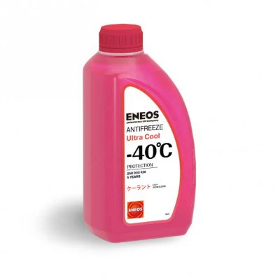 Лот: 23233521. Фото: 1. Антифриз розовый ENEOS Ultra Cool... Масла, жидкости