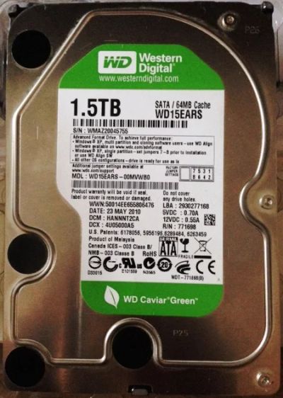 Лот: 4172758. Фото: 1. 3"5 HDD под списание.WD Caviar... Жёсткие диски (HDD)