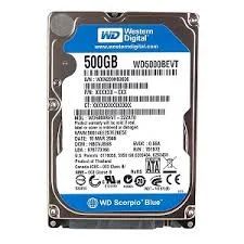 Лот: 4986307. Фото: 1. WD5000BEVT-22A0RTO. Жёсткие диски (HDD)