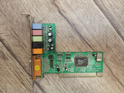 Лот: 21423085. Фото: 1. Звуковая карта pci c-media 8738... Звуковые карты