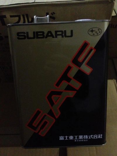 Лот: 7120428. Фото: 1. Subaru atf 5 /Жидкость для акпп... Масла, жидкости