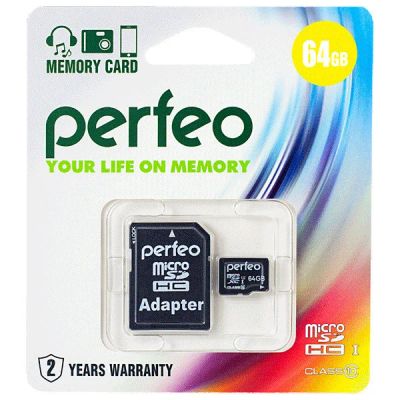 Лот: 11534952. Фото: 1. Карта Памяти 64Gb Microsdxc Class10... Другое (компьютеры, оргтехника, канцтовары)