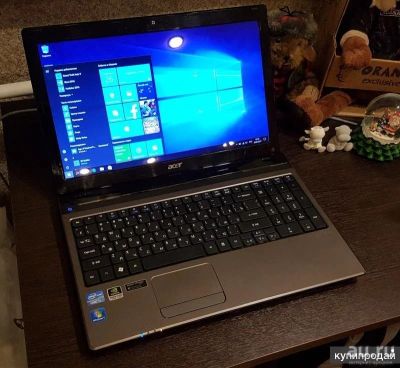 Лот: 12829295. Фото: 1. 4х ядерный ноутбук acer на Core... Ноутбуки