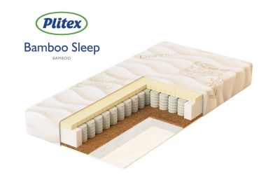 Лот: 8181772. Фото: 1. Детский матрас Plitex Bamboo Sleep... Детские матрасы