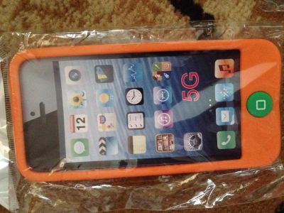 Лот: 4493411. Фото: 1. Силиконовый чехол iPhone 5 5s... Чехлы, бамперы