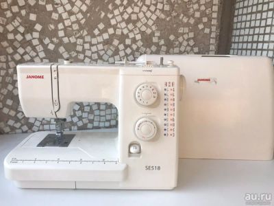 Лот: 13694798. Фото: 1. Японская швейная машинка Janome... Швейная, вязальная