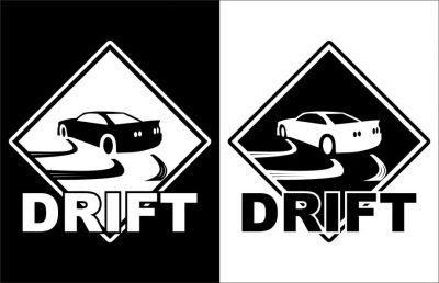 Лот: 9635875. Фото: 1. Наклейка Drift 2. Наклейки автомобильные