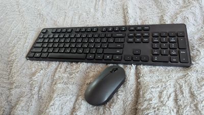 Лот: 25897374. Фото: 1. xiaomi wxjs02ym без адаптера беспроводная... Клавиатуры и мыши