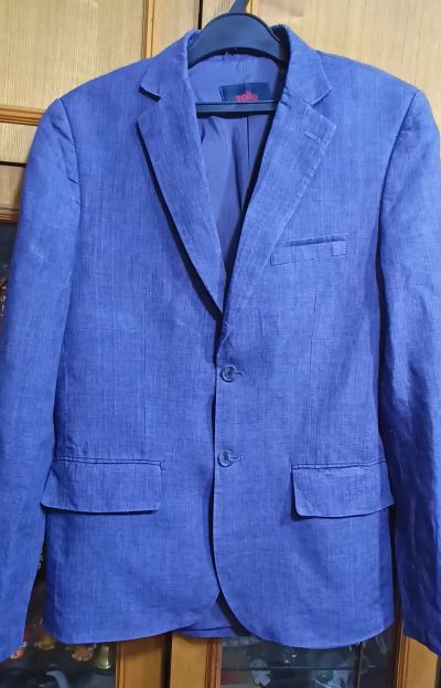 Лот: 25415466. Фото: 1. Летний льняной пиджак zolla. Пиджаки