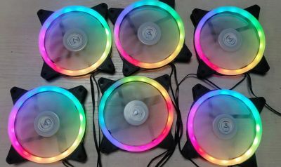 Лот: 19955039. Фото: 1. Комплект PWM вентиляторов RGB... Системы охлаждения