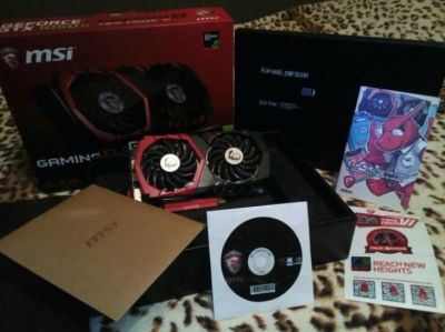 Лот: 9895262. Фото: 1. Видеокарта MSI PCI-E GTX 1050... Видеокарты