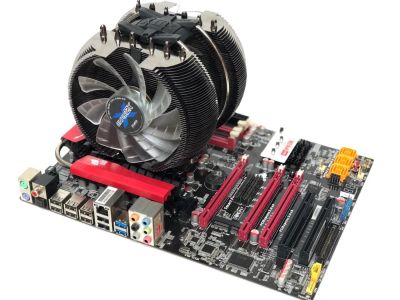 Лот: 11726506. Фото: 1. Топовая мать под LGA1155: Colorful... Материнские платы