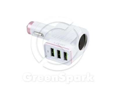Лот: 13960509. Фото: 1. АЗУ LDNIO CM12 (3xUSB). Зарядные устройства, блоки питания, адаптеры сетевые для смартфонов