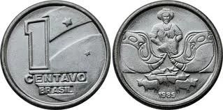 Лот: 5067877. Фото: 1. 1 сентаво Бразилия 1989г. Америка