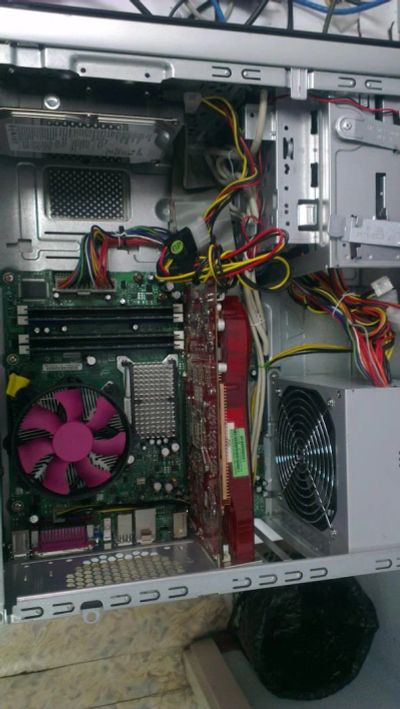 Лот: 5073136. Фото: 1. системный блок. intel core 2 duo... Компьютеры в сборе