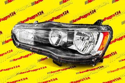 Лот: 19497143. Фото: 1. Фара Mitsubishi Lancer (2007-... Оптика и освещение