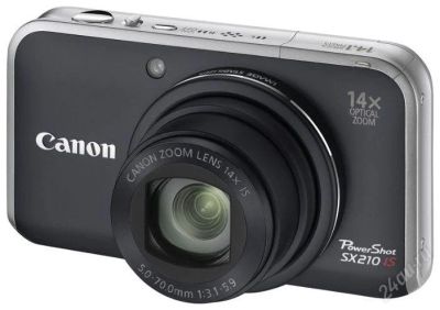 Лот: 2312992. Фото: 1. Canon PowerShot SX210 IS. Цифровые компактные