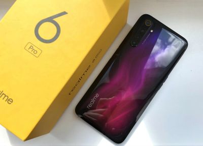 Лот: 17759781. Фото: 1. Realme 6 Pro 8/128 РСТ. Смартфоны