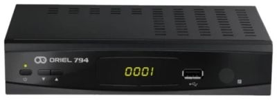 Лот: 8967397. Фото: 1. Ресивер ORIEL 794 (DVB-T2 приставка... Цифровое, спутниковое ТВ