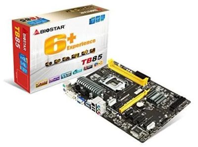 Лот: 11154823. Фото: 1. Мат. плата S1150 B85 Biostar TB85... Материнские платы