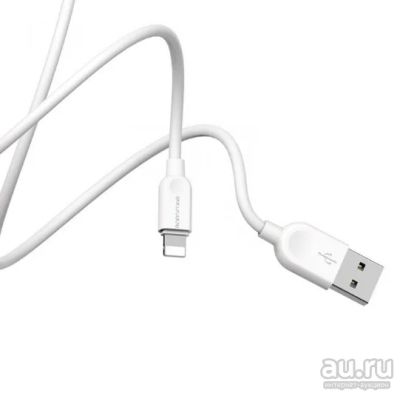 Лот: 18053479. Фото: 1. Кабель USB - Apple lightning Borofone... Дата-кабели, переходники