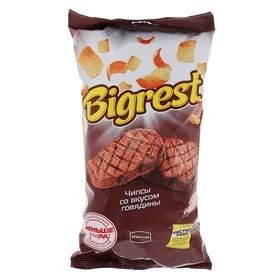 Лот: 7407794. Фото: 1. Чипсы Bigrest со вкусом говядины... Другое (продукты)