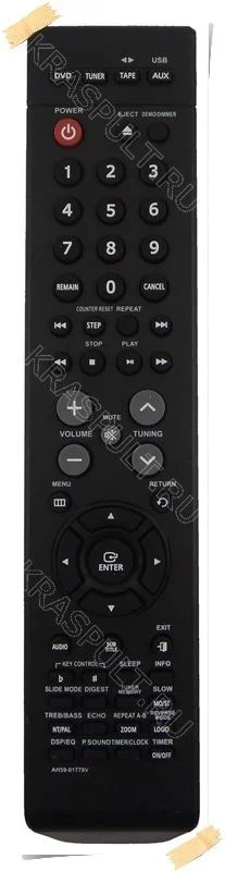 Лот: 15904910. Фото: 1. Пульт SAMSUNG AH59-01778V. Пульты ДУ