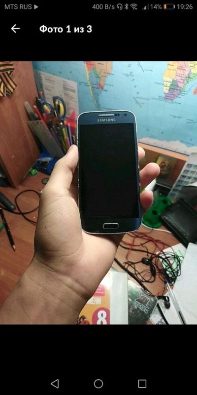 Лот: 12418347. Фото: 1. Samsung galaxy s4 mini обмен на... Смартфоны